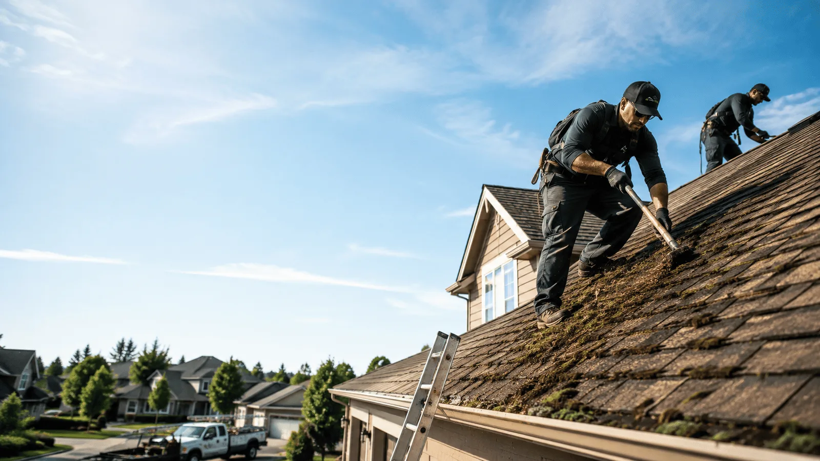 Roof Moss Removal in Sylvan Grove, KS near me